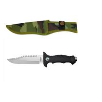 Faca Esportiva com Bússula Aço Inox Original Line Faca Esportiva com Bússula Aço Inox Original Line