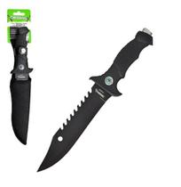 Faca Esportiva De Inox Com Bussola 7'' Cabo Emborrachado Camping Acampamento CA - Original Line Faca Esportiva De Inox Com Bussola 7'' Cabo Emborrachado Camping Acampamento CA - Original Line