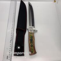 Faca Esportiva Full Tang C/ Bainha Caça, Pesca, Camping 0907