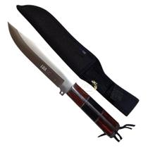 Faca Esportiva Inteiriça Aço Inox 30Cm Com Bainha Faca Esportiva Inteiriça Aço Inox 30Cm Com Bainha