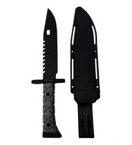 Faca Esportiva Tatica Militar Caça Pesca Com Bainha Rigida Xingu XV3406