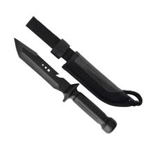 Faca Esportiva Tramontina Commander 6” Aço Inox com Bainha Nylon Tática Cabo Emborrachado Uso Camping Pesca Faca Esportiva Tramontina Commander 6” Aço Inox com Bainha Nylon Tática Cabo Emborrachado Uso Camping Pesca