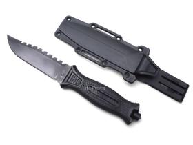 Faca Esportiva Xingu C/ Cabo Emborrachado + Bainha - XV3439