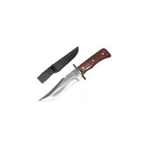 Faca esportiva xingu xv2342 com bainha cabo madeira Faca esportiva xingu xv2342 com bainha cabo madeira
