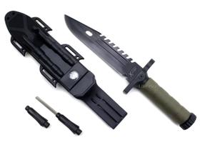 Faca Esportiva Xingu XV3428 C/ Bainha, Bússola, Apito e Amolador