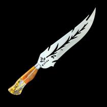Faca Folha Cabo NS Ouro
