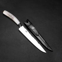 Faca Forjada Cabo de Cervo Tradição em 8" ou 10" Polegadas 8'' (20cm)