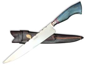 Faca Forjada Criolla Cutelaria Elmo Aço Inox Cabo Variado 10 Pol