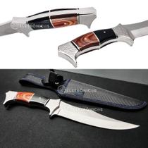 Faca Full Tang Artesanal Churrasco Lâmina Afiada Inox SLKA50