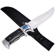 Faca Full Tang com Lâmina de 17,5cm e Cabo Premium, Perfeita para Churrasco e Cozinha SLKA48