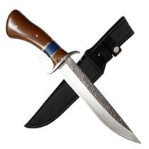 Faca Full Tang Robusta com Lâmina de Aço Inox e Cabo Ergonômico de Madeira SA81 Faca Full Tang Robusta com Lâmina de Aço Inox e Cabo Ergonômico de Madeira SA81