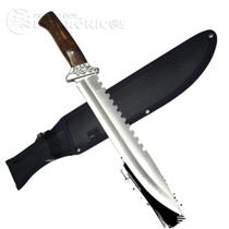 Faca Grande 40cm para Churrasco Camping e Uso Tático com Bainha SLKA160 Faca Grande 40cm para Churrasco Camping e Uso Tático com Bainha SLKA160