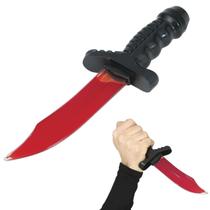 Faca Halloween Plástico Terror com Sangue Líquido Cosplay Faca Halloween Plástico Terror com Sangue Líquido Cosplay