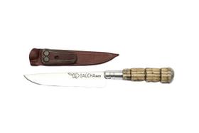 Faca Inox 10 Gaúcha Cabo de Tatu 1010RT Facas Gaucha