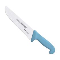 Faca Inox Açougue Cabo Azul 8" - Mundial Faca Inox Açougue Cabo Azul 8" - Mundial