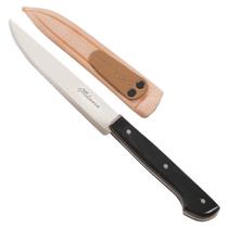 Faca Inox Cabo Laminados Em Chifre - Hickmann Faca Inox Cabo Laminados Em Chifre - Hickmann