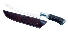 Faca inox hickmann al 7 cabo cervo 325 mm