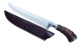 FACA INOX HICKMANN AL 7 Cabo Rabo de Tatu Sintético 320mm FACA INOX HICKMANN AL 7 Cabo Rabo de Tatu Sintético 320mm