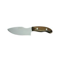 Faca Inox Rodeio Cabo Madeira Com Bainha 4,5" Faca Inox Rodeio Cabo Madeira Com Bainha 4,5"