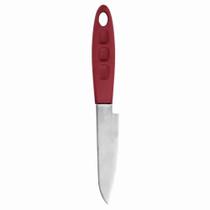 Faca inox vermelho - Yazi