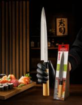Faca Japonesa 8 Polegadas Sushi Sashimi Salmão Peixes Inox Corte Preciso Culinária Oriental Cozinha Hauskraft Faca Japonesa 8 Polegadas Sushi Sashimi Salmão Peixes Inox Corte Preciso Culinária Oriental Cozinha Hauskraft