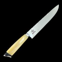 Faca Kairós 8" Cabo Osso Terminal em Ferradura Faca Kairós 8" Cabo Osso Terminal em Ferradura