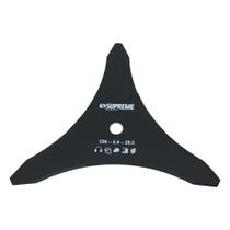 Faca Lâmina 3 Pontas Roçadeira 330mm Furo 20mm Esp 2,4mm Faca Lâmina 3 Pontas Roçadeira 330mm Furo 20mm Esp 2,4mm