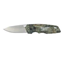 Faca Lâmina Dobrável Camuflada Fastback 48-22-1524 Milwaukee Prata