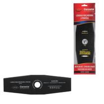 Faca Lâmina Roçadeira 2 Pontas 300mm Furo 1 Pol 25,3 mm X 2mm