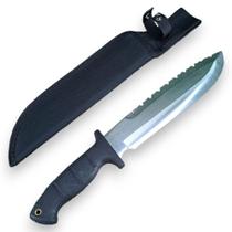 Faca Luxo Churrasco Lâmina Afiada Serrilhada E Liso Faca Luxo Churrasco Lâmina Afiada Serrilhada E Liso