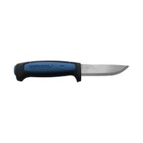 Faca Morakniv Craftline Pro S Inox 3,6" com Bainha Cabo Azul e Preto