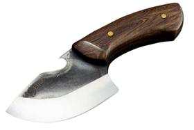 Faca Muladeira Elmo Inox Brut Forge Com Abridor De Garrafa