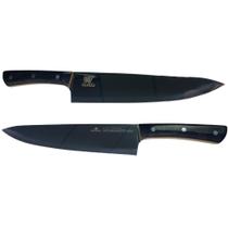Faca Multiuso Carne Legumes Kaizen Chef Jun Sakamoto 205mm Cabo Micarta Carmel
