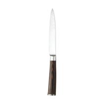 Faca Multiuso Inox Cabo Madeira 19cm James.F Faca Multiuso Inox Cabo Madeira 19cm James.F