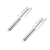 Faca multiuso inox Fatiador Descamador Abridor multifuncional 4 em 1 utensílio cozinha