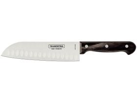 Faca Multiuso Tramontina Inox 7" Polywood Santoku