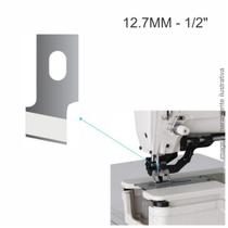 Faca navalha casear para abrir a casa da caseadeira reto - 13mm ou 1/2" Faca navalha casear para abrir a casa da caseadeira reto - 13mm ou 1/2"