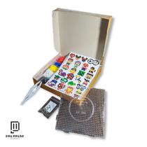 Faça o Seu Chaveiro com Miçangas - Kit Píxel Art para Toda a Família - Decoração Criativa. Faça o Seu Chaveiro com Miçangas - Kit Píxel Art para Toda a Família - Decoração Criativa.