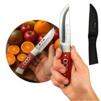 Faca Outdoor Full Tang em Aço Inox com Cabo Ergonômico para Atividades ao Ar Livre B034 Faca Outdoor Full Tang em Aço Inox com Cabo Ergonômico para Atividades ao Ar Livre B034