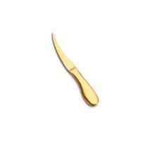 Faca para Camarao Limpar Cortar Frutos Mar Aço Inox Dourado Faca para Camarao Limpar Cortar Frutos Mar Aço Inox Dourado