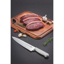 Faca Para Carne 10" Lâmina Aço Inox Tramontina Cabo Branco Tramontina Faca Para Carne 10" Lâmina Aço Inox Tramontina Cabo Branco Tramontina
