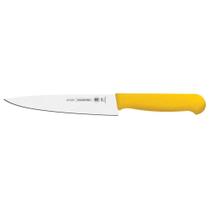 Faca Para Carne 10" Lâmina Em Aço Inox Tramontina E Cabo Amarelo Tramontina Faca Para Carne 10" Lâmina Em Aço Inox Tramontina E Cabo Amarelo Tramontina