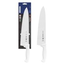 Faca para Carne 12 Profissional Master Aco Inox Cabo Polipropileno Branco Tramontina