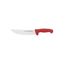 Faca Para Carne 8 Polegadas Tramontina Profissional Lâmina Aço Inox Cabo Polipropileno Vermelho Faca Para Carne 8 Polegadas Tramontina Profissional Lâmina Aço Inox Cabo Polipropileno Vermelho
