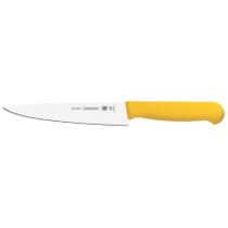 Faca para carne 8" Profissional Tramontina cabo amarelo Faca para carne 8" Profissional Tramontina cabo amarelo