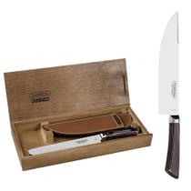 Faca Para Carne 8 Tramontina Com Bainha E Estojo De Madeira