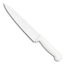 Faca Para Carne Chef Inox Cabo Branco 8 RB Faca Para Carne Chef Inox Cabo Branco 8 RB