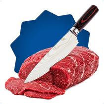 Faca Para Carne Chef Profissional De Cozinha Churrasco 8 Pol
