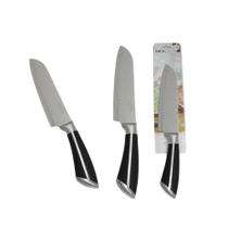 Faca para Carne Congelada 6,5'' Aço Inox Cabo Borracha Preto Casita