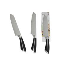 Faca para Carne Congelada 8'' Inox Cabo Borracha Preto Casita